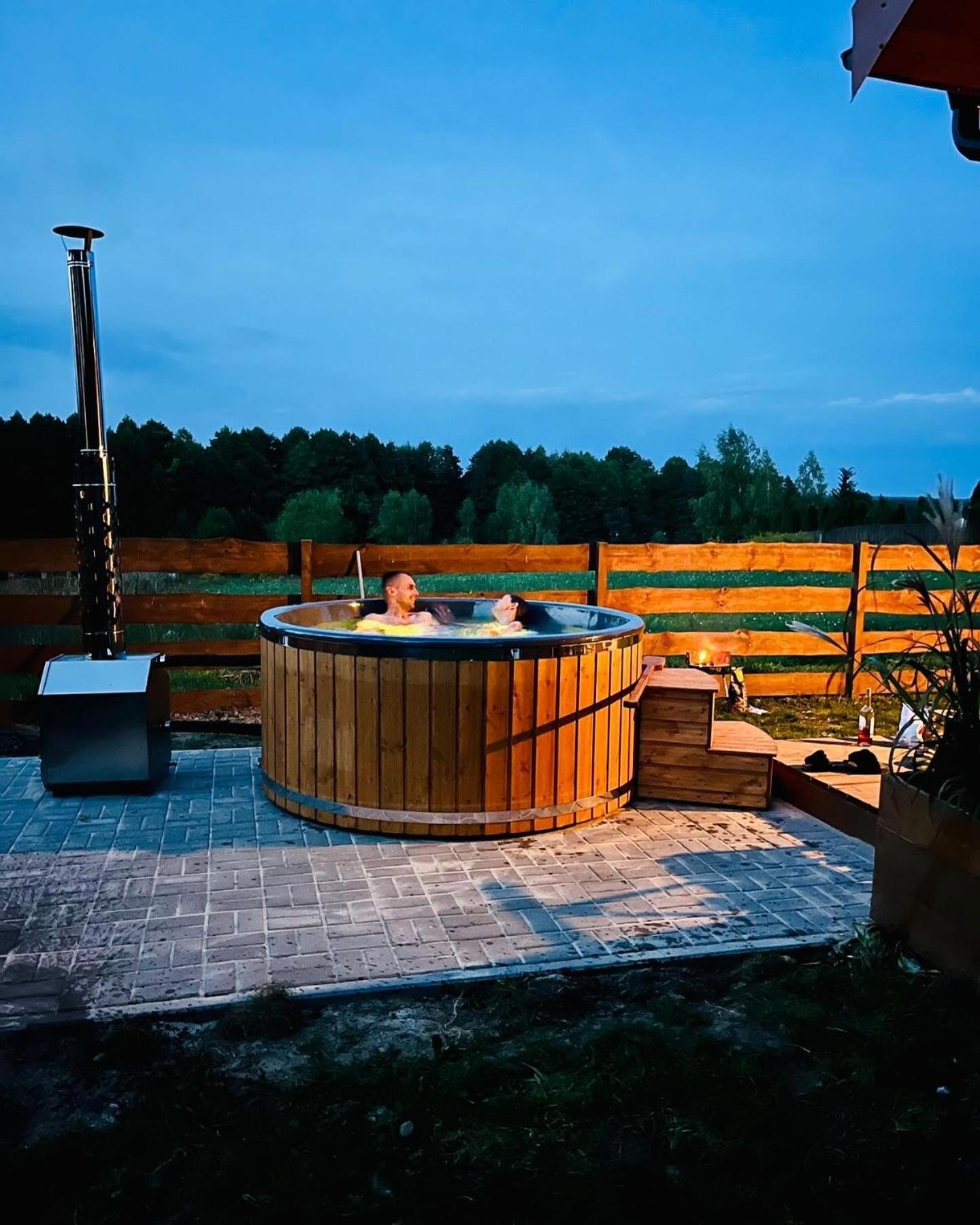 Zielona Chatka Nad Sapina Pozezdrze Exterior foto